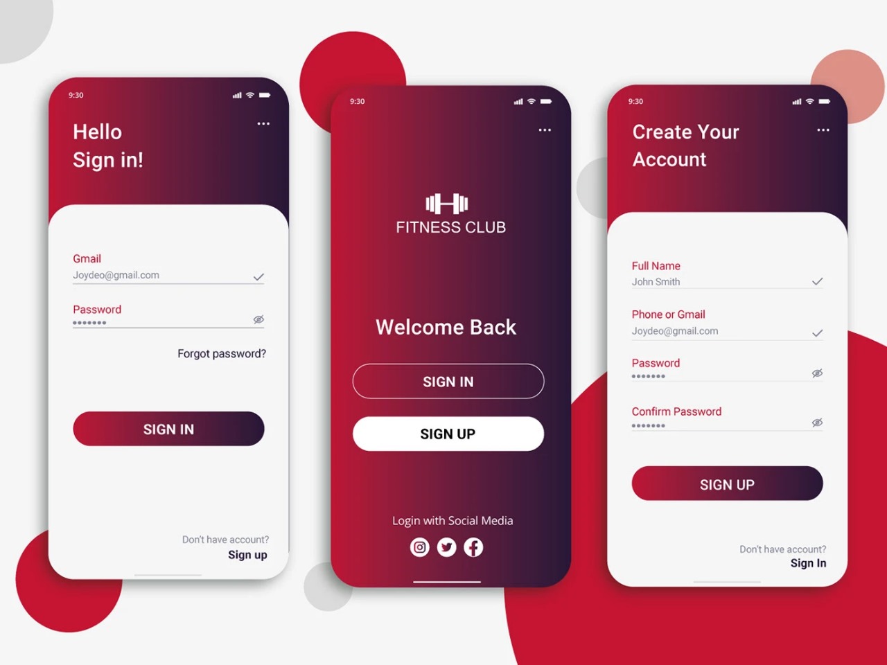App UI